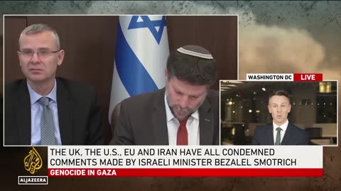 US, UK and EU condemns remarks by Israel’s Smotrich on starving Palestinians