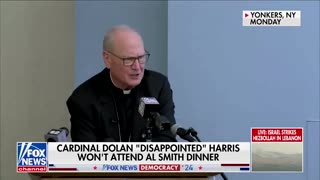 Cardinal Dolan Is 'Disappointed' Kamala Decided Not To Attend Al Smith Dinner