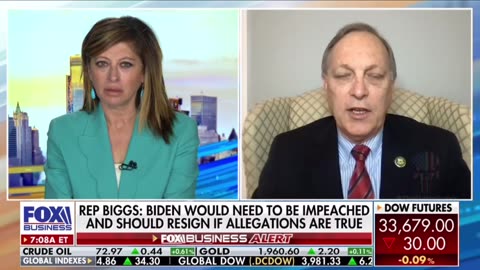 Rep. Andy Biggs says Biden needs to be impeached, indicted and possibly charged with treason 👀