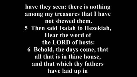 Isaiah 39 King James version