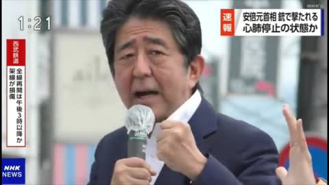 Former Japanese Prime Minister Shinzo Abe Assassinated