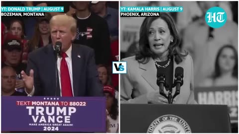 Trump's 'Crazy Kamala, Transgender Insanity' Attacks; Harris' 'We Will…' Chant | US Election