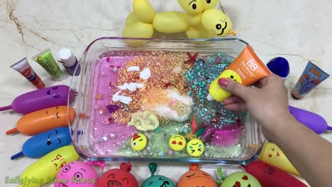 Mixing Random Things into Store Bought Slime ! Slimesmoothie Relaxing Slime with