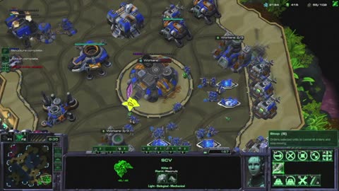 AIMING FOR 200 APM - Terran vs Zerg - Starcraft 2 gold league ladder match