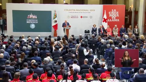 Inicio de Colecta Nacional Cruz Roja Mexicana 2019