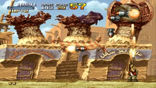 Metal Slug 2, Playthrough, Missions 1-2