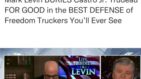 Mark Levin BURIES Castro Jr. Trudeau FOR GOOD in the BEST DEFENSE