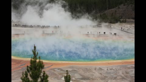 Yellowstone Grand Prismatic Overlook