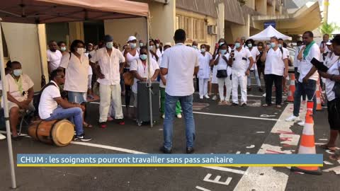 CHUM Martinique : les soignants pourront travailler sans pass sanitaire