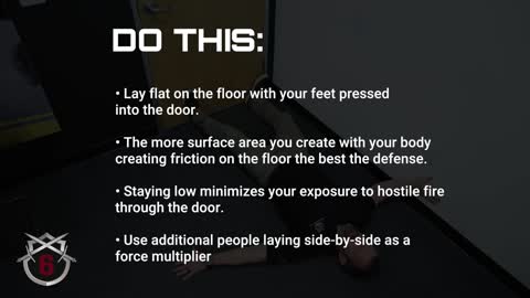 ACTIVE SHOOTER DEFENSE | THE HUMAN DOOR STOP | COVERED 6 - R.A.C.E. TIPS