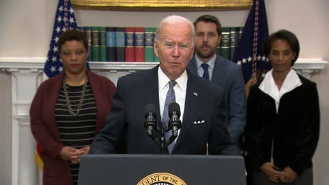 President Biden: "Building an economy where everyone does well"