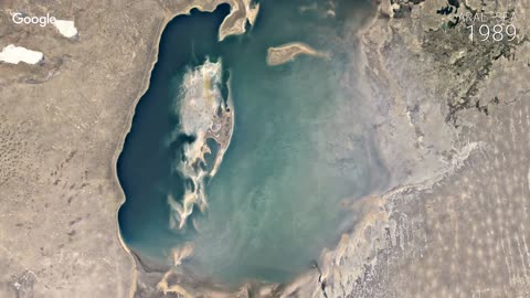 Timelapse: Aral Sea