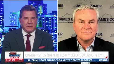 James Comer: "Joe Biden was a central figure in his family's crimes"