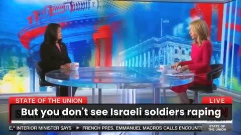 “15,000 children have been killed!”. CNN'S DANA BASH responds “Yeah but you don't see the IDF raping”