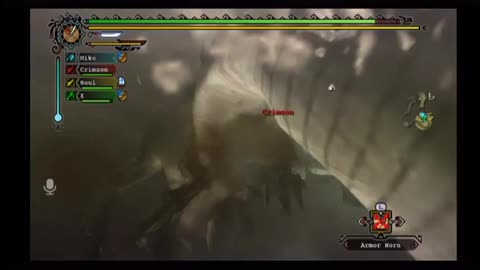 Monster Hunter Tri Online Lagiacrus Kill (Recorded on 4/17/12)