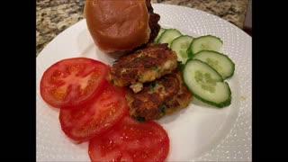 Salmon and Scallops Cutlets