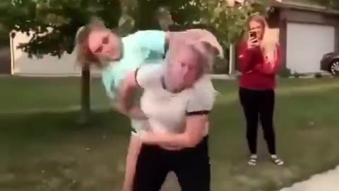 Girl Gets Beat Up For Not Leaving Ex Friend Property.