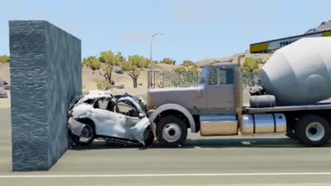 Truck vs Car - BeamNG.Drive #beamng