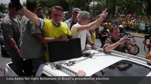 Lula wins Brazil’s presidential election, ousting incumbent Bolsonaro