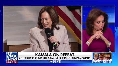 'So embarrassing' Jesse Watters reacts to Kamala Harris' 'word salad,' 'pander politics'