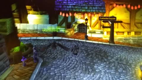 World of Warcraft Goldshire To Stormwind to Ironforge on Deeprun Tram