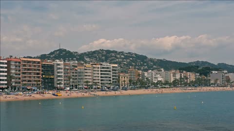 the beaches of costa brava in lloret de mar spain