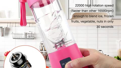 Portable Personal Mini Smoothies Blender: