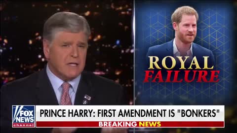 Hannity to Prince Harry: We don't need First Amendment 'lectures' from you on Fox News