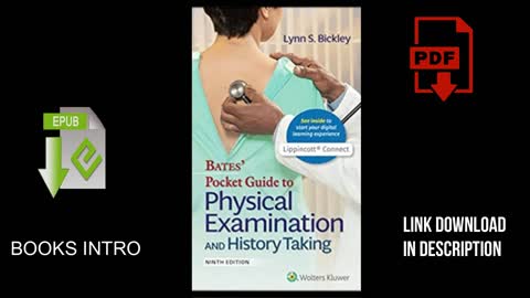 Bates' Pocket Guide to Physical Examination and History Taking (Lippincott Connect) Ninth, North Ame