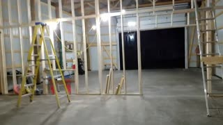 Pole Barn part 8: now has a floor!