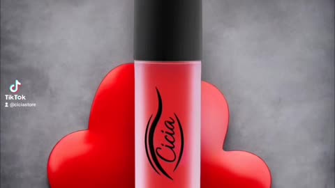 Cicia Premium Red Lip Oil - Cherry Moisturizing and Nourishing Glossy Finish | Lip Care Treatment