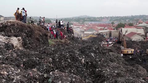 Rescuers search for survivors after deadly landslide in Uganda