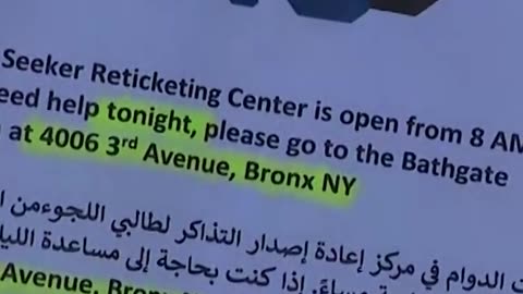 87 migrants live in the basement of a commercial building in Queens NYC