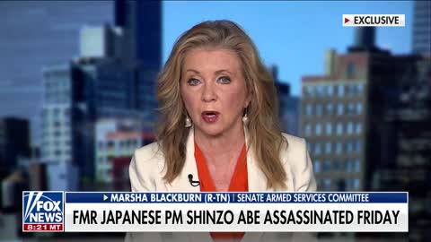 Sen. Marsha Blackburn: Chinese media ‘celebrates’ the assassination of Japan’s Abe