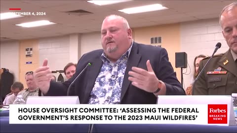 Pete Sessions Raises Concerns Over 'Rules, Regulations, Time Frames' For The Maui Wildfire Response