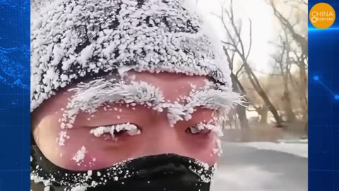 Colder Than Antarctica, Blizzards Hit China, Snot Freezes Into Tesla, Eyebrows Into Tofu Dreg