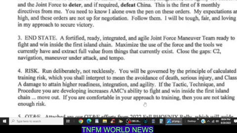 truthnotfictionmatters - WAR WITH CHINA 2025-URGENT REPORT