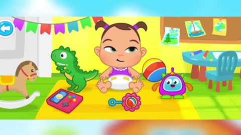 BABY CARTOON GAMES BABY PLAYING LEARN COLOUR BEST FOR BABY'S @CHUCHUTV @SUSUTV