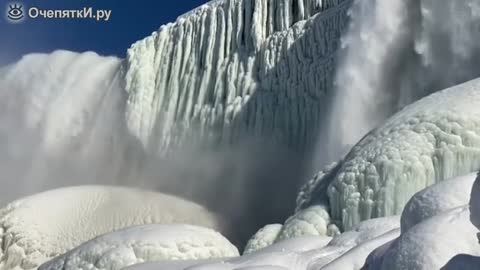 Icy Niagara Falls A source