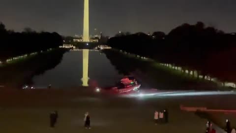 Man found at Reflecting Pool on The Mall near Lincoln Memorial with gunshot to head