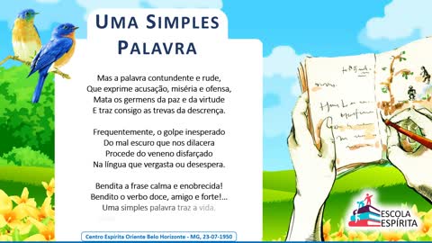 Carmen Cinira - Uma Simples Palavra (Poema)