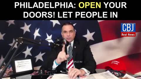 The BIDEN SCAM-Philadelphia: Open Your Doors! Let People In!