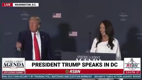 President trump speech in DC