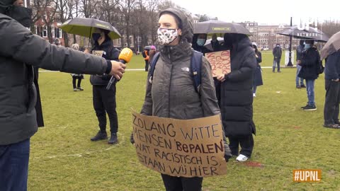 AZIATEN DEMONSTREREN TEGEN RACISME!