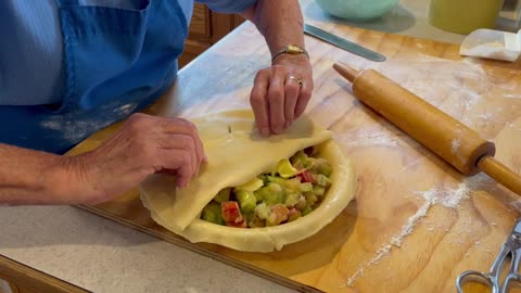 HOMEMADE RHUBARB PIE Part 3 | Mom, the PieMaster