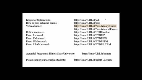 Exam LTAM exercise for November 28, 2021