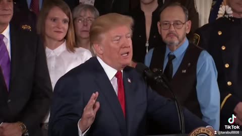 Trump gives a heartfelt message about why he's never drank alcohol