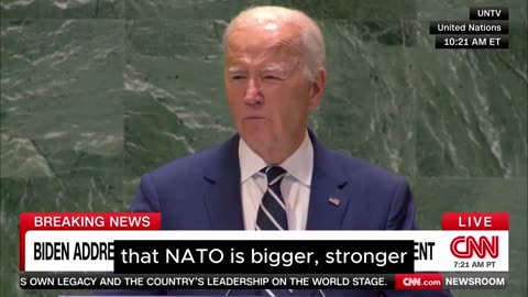 Joe Biden has just delivered a warmongering rant at the United Nations