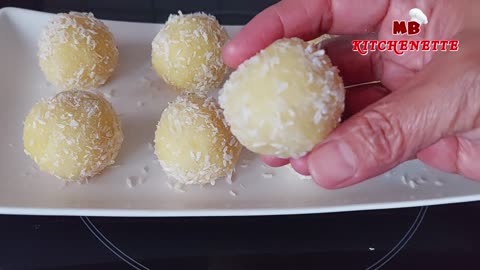 Raffaello Sweet Potato Balls!! Coconut Milk Balls Dessert !! Swak na swak pangnegosyo!! Easy Recpe!!