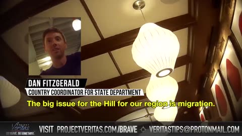 Biden State Dept goon BUSTED on hidden camera spilling beans on border